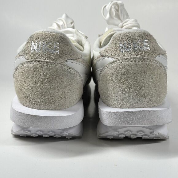 Nike Shoes LDWaffle x Sacai White Nylon Suede Mens Size 6 Sneakers - Picture 10 of 16
